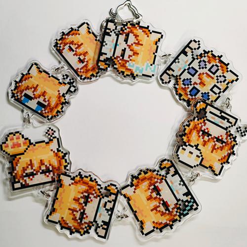 指针钥匙扣 - 串串